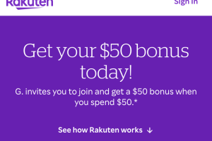 Rakuten Referral Bonus: Best Ever Spend $50, Get $50 (Live May, 2026)