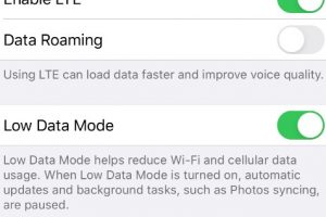 How to Sharply Cut Mobile Cellular Data Usage (on iPhone & Android)
